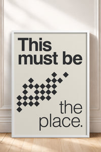 HOMEPACK Ahşap Çerçeveli Tablo Çerçeveli Poster Sanatsal Modern Duvar Dekoru BEK-8426