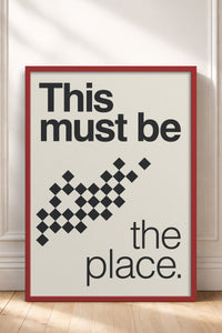 HOMEPACK Ahşap Çerçeveli Tablo Çerçeveli Poster Sanatsal Modern Duvar Dekoru BEK-8426