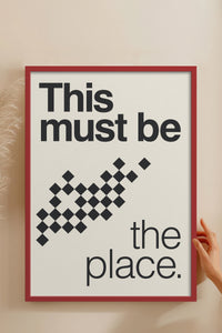 HOMEPACK Ahşap Çerçeveli Tablo Çerçeveli Poster Sanatsal Modern Duvar Dekoru BEK-8426