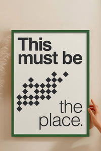 HOMEPACK Ahşap Çerçeveli Tablo Çerçeveli Poster Sanatsal Modern Duvar Dekoru BEK-8426