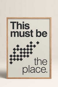 HOMEPACK Ahşap Çerçeveli Tablo Çerçeveli Poster Sanatsal Modern Duvar Dekoru BEK-8426