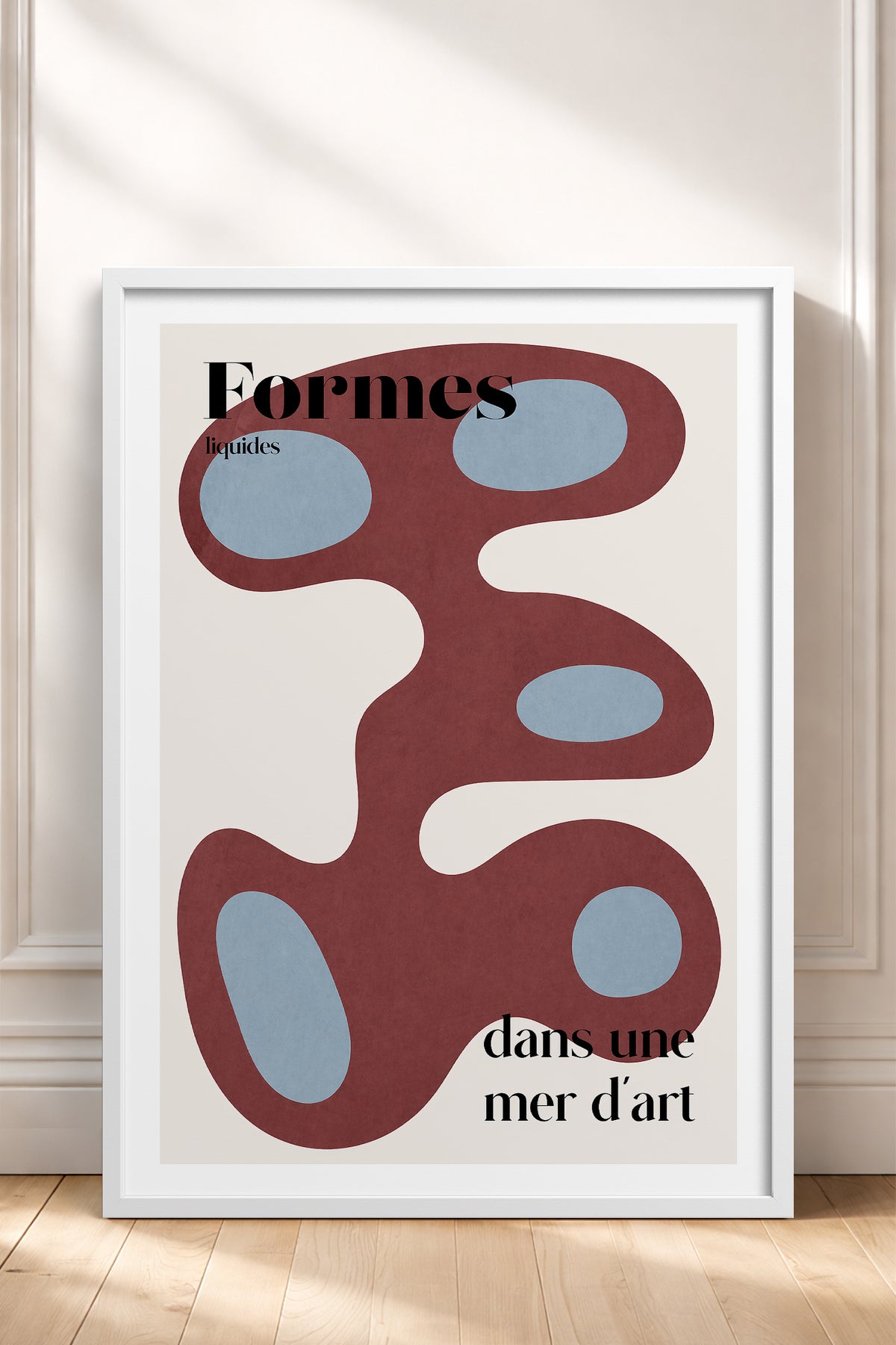 HOMEPACK Ahşap Çerçeveli Tablo Çerçeveli Poster Sanatsal Modern Duvar Dekoru BEK-8428