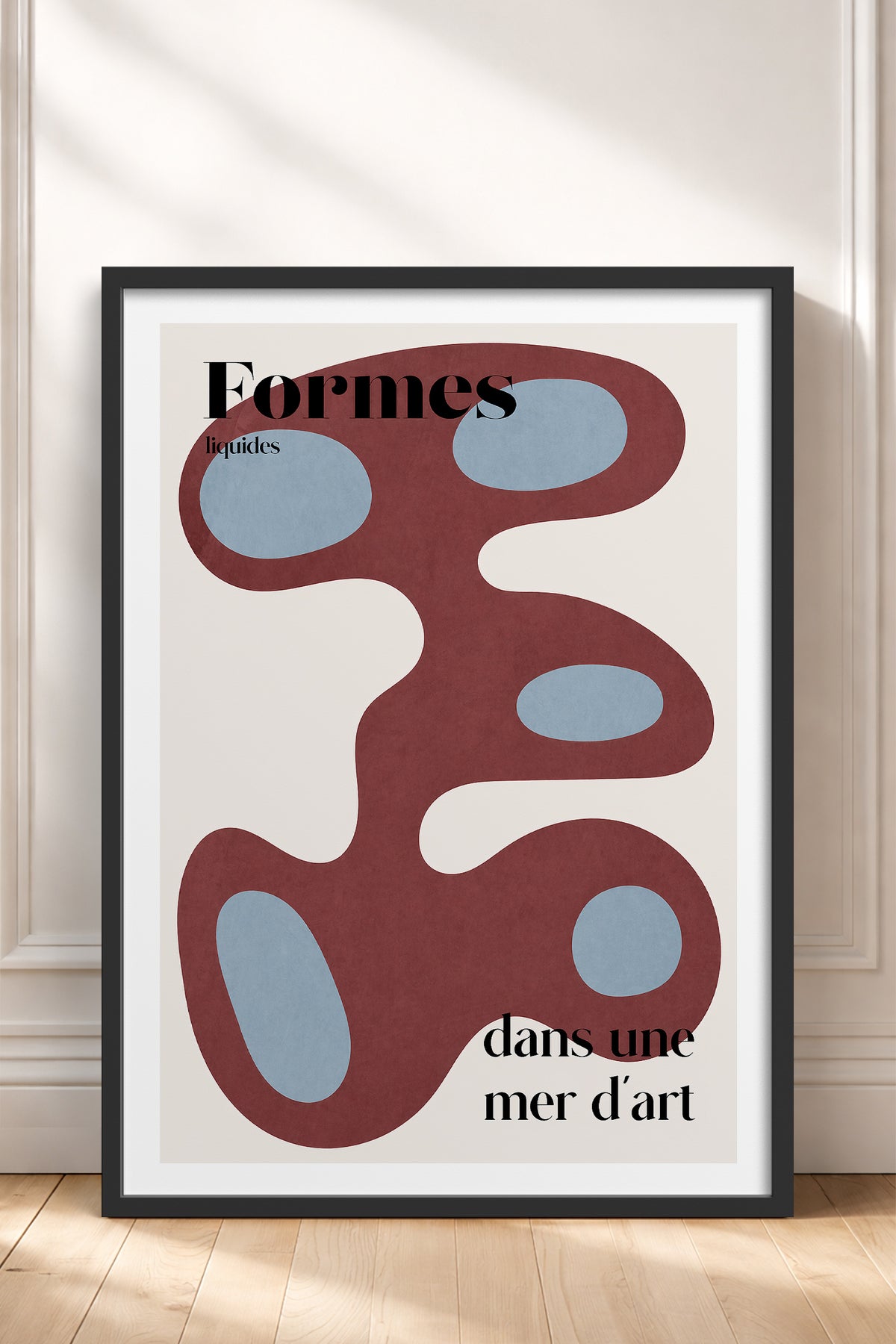 HOMEPACK Ahşap Çerçeveli Tablo Çerçeveli Poster Sanatsal Modern Duvar Dekoru BEK-8428