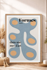 HOMEPACK Ahşap Çerçeveli Tablo Çerçeveli Poster Sanatsal Modern Duvar Dekoru BEK-8429