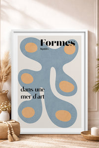 HOMEPACK Ahşap Çerçeveli Tablo Çerçeveli Poster Sanatsal Modern Duvar Dekoru BEK-8429
