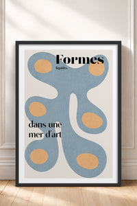 HOMEPACK Ahşap Çerçeveli Tablo Çerçeveli Poster Sanatsal Modern Duvar Dekoru BEK-8429