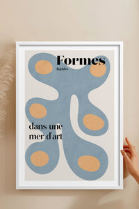 HOMEPACK Ahşap Çerçeveli Tablo Çerçeveli Poster Sanatsal Modern Duvar Dekoru BEK-8429