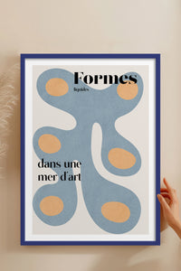 HOMEPACK Ahşap Çerçeveli Tablo Çerçeveli Poster Sanatsal Modern Duvar Dekoru BEK-8429