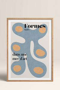 HOMEPACK Ahşap Çerçeveli Tablo Çerçeveli Poster Sanatsal Modern Duvar Dekoru BEK-8429