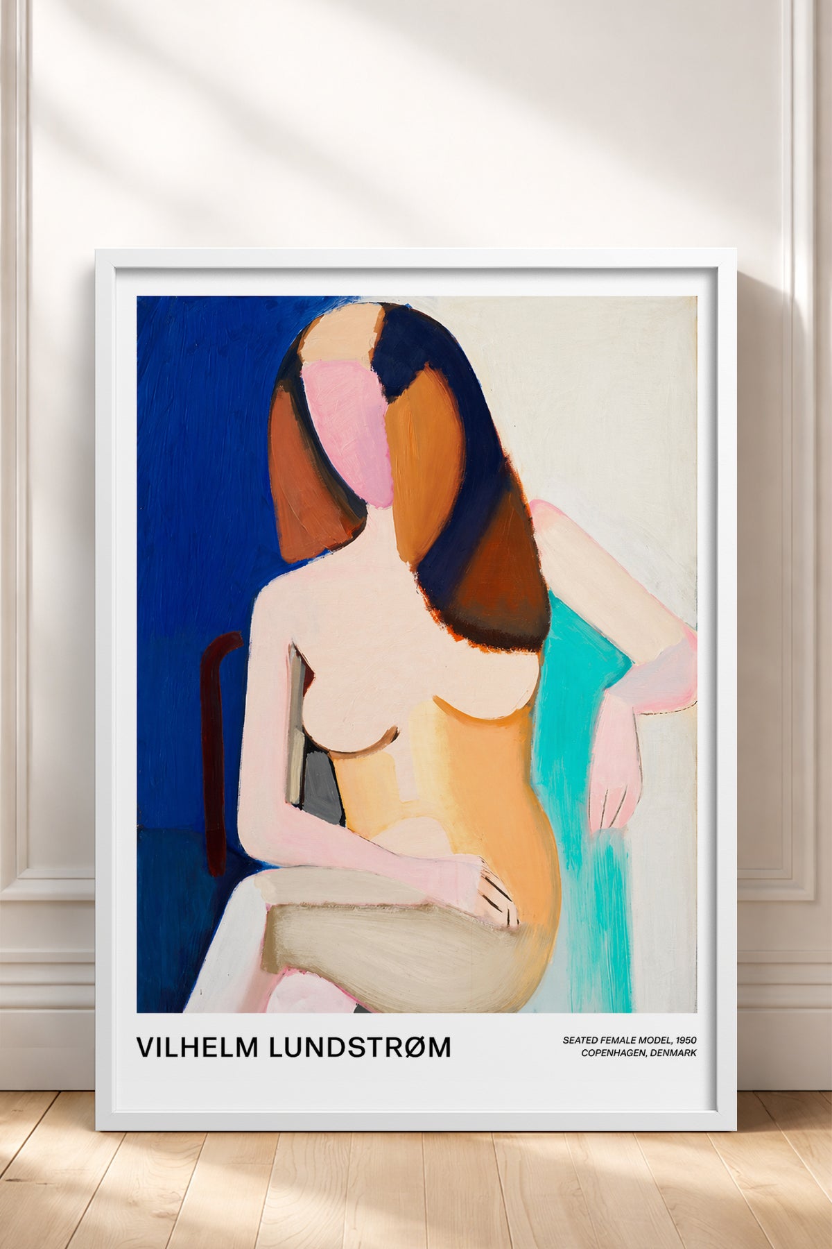 HOMEPACK Ahşap Çerçeveli Tablo Çerçeveli Poster Sanatsal Modern Duvar Dekoru BEK-8430