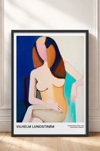 HOMEPACK Ahşap Çerçeveli Tablo Çerçeveli Poster Sanatsal Modern Duvar Dekoru BEK-8430