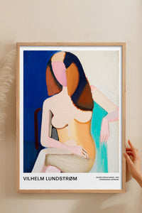 HOMEPACK Ahşap Çerçeveli Tablo Çerçeveli Poster Sanatsal Modern Duvar Dekoru BEK-8430