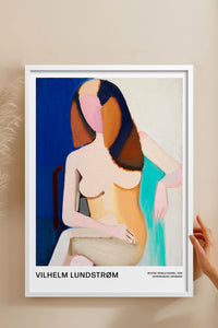 HOMEPACK Ahşap Çerçeveli Tablo Çerçeveli Poster Sanatsal Modern Duvar Dekoru BEK-8430