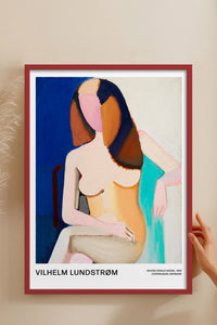 HOMEPACK Ahşap Çerçeveli Tablo Çerçeveli Poster Sanatsal Modern Duvar Dekoru BEK-8430