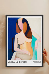 HOMEPACK Ahşap Çerçeveli Tablo Çerçeveli Poster Sanatsal Modern Duvar Dekoru BEK-8430