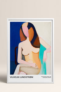 HOMEPACK Ahşap Çerçeveli Tablo Çerçeveli Poster Sanatsal Modern Duvar Dekoru BEK-8430
