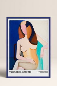 HOMEPACK Ahşap Çerçeveli Tablo Çerçeveli Poster Sanatsal Modern Duvar Dekoru BEK-8430