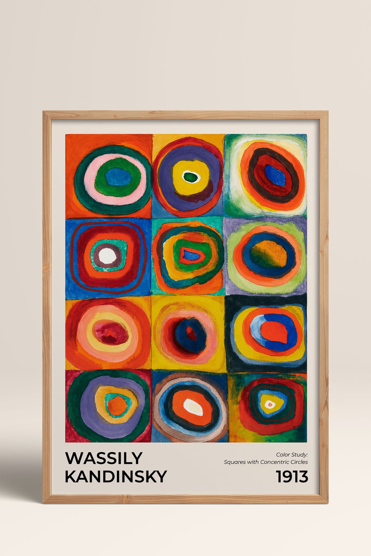 HOMEPACK Ahşap Çerçeveli Tablo Çerçeveli Poster Sanatsal Modern Duvar Dekoru BEK-8431