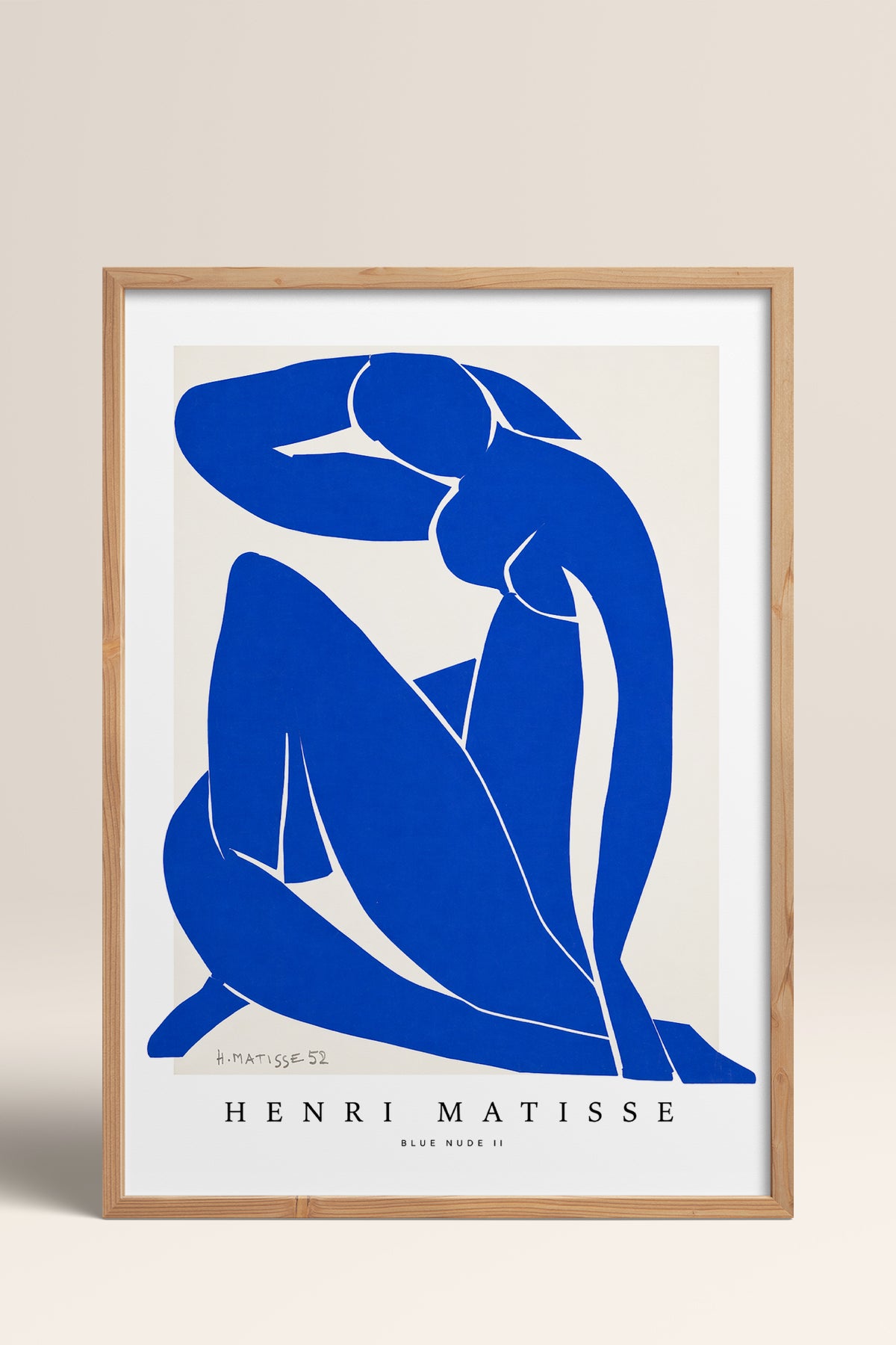 HOMEPACK Ahşap Çerçeveli Tablo Çerçeveli Poster Sanatsal Modern Duvar Dekoru BEK-8432