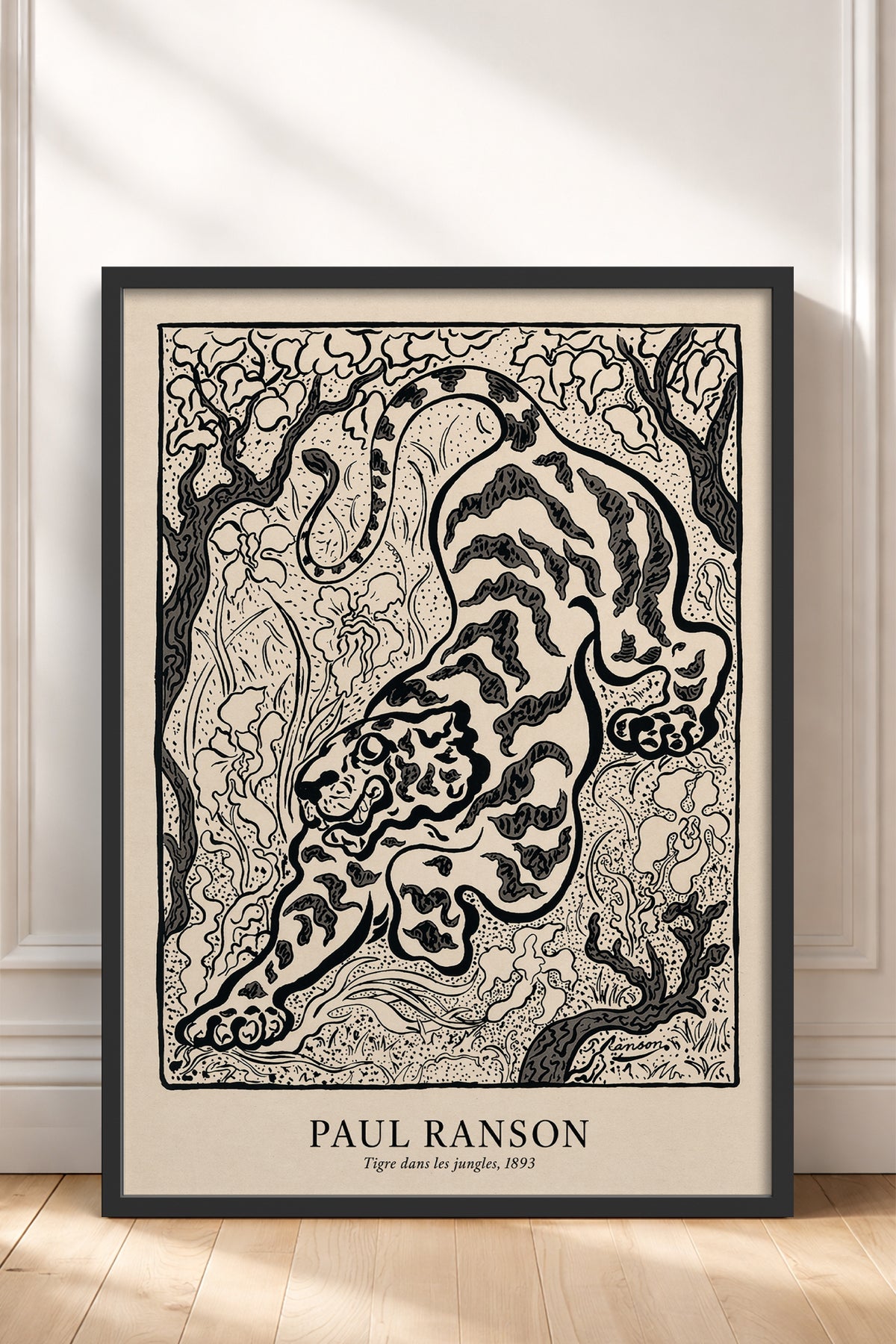 HOMEPACK Ahşap Çerçeveli Tablo Çerçeveli Poster Sanatsal Modern Duvar Dekoru BEK-8433