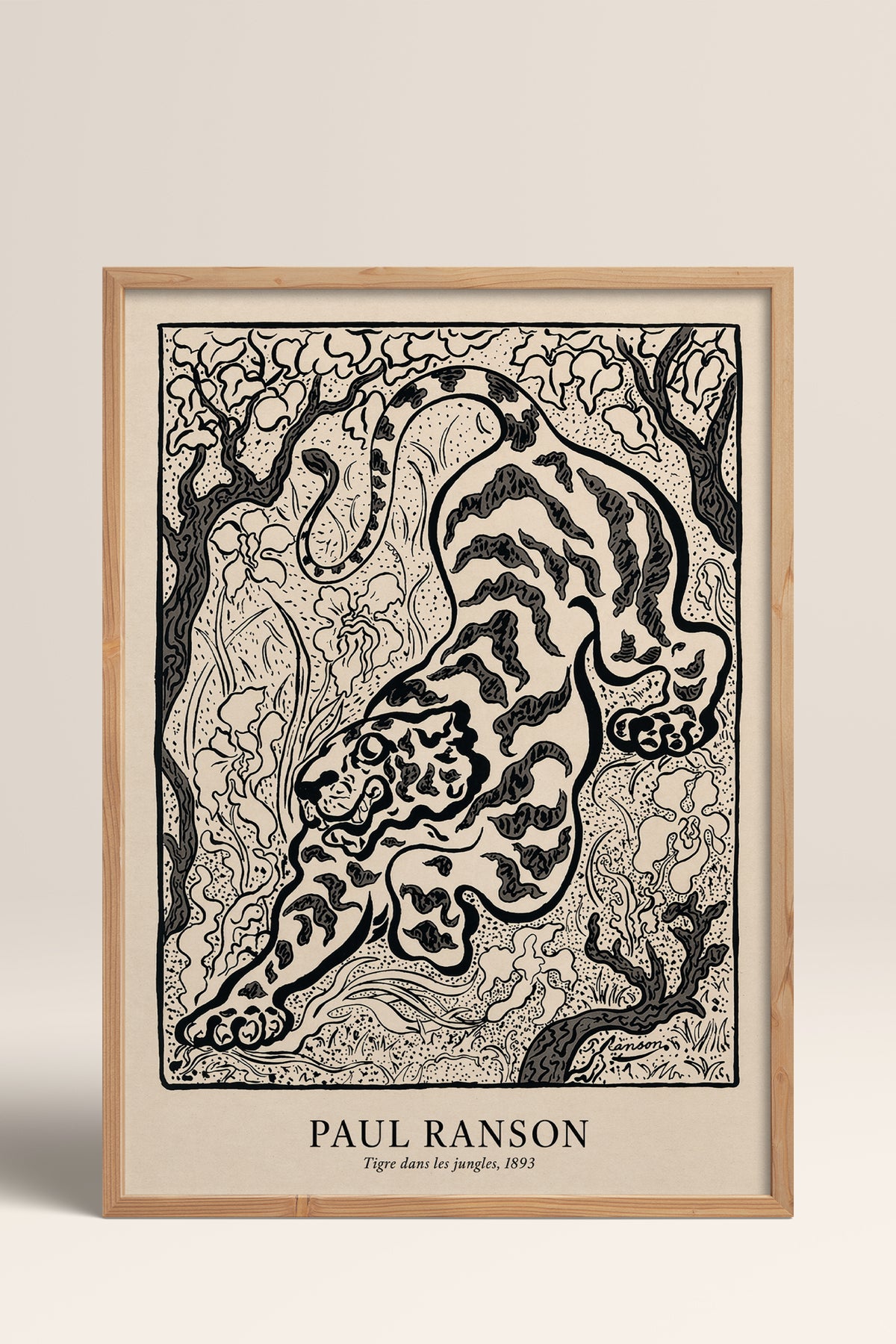 HOMEPACK Ahşap Çerçeveli Tablo Çerçeveli Poster Sanatsal Modern Duvar Dekoru BEK-8433