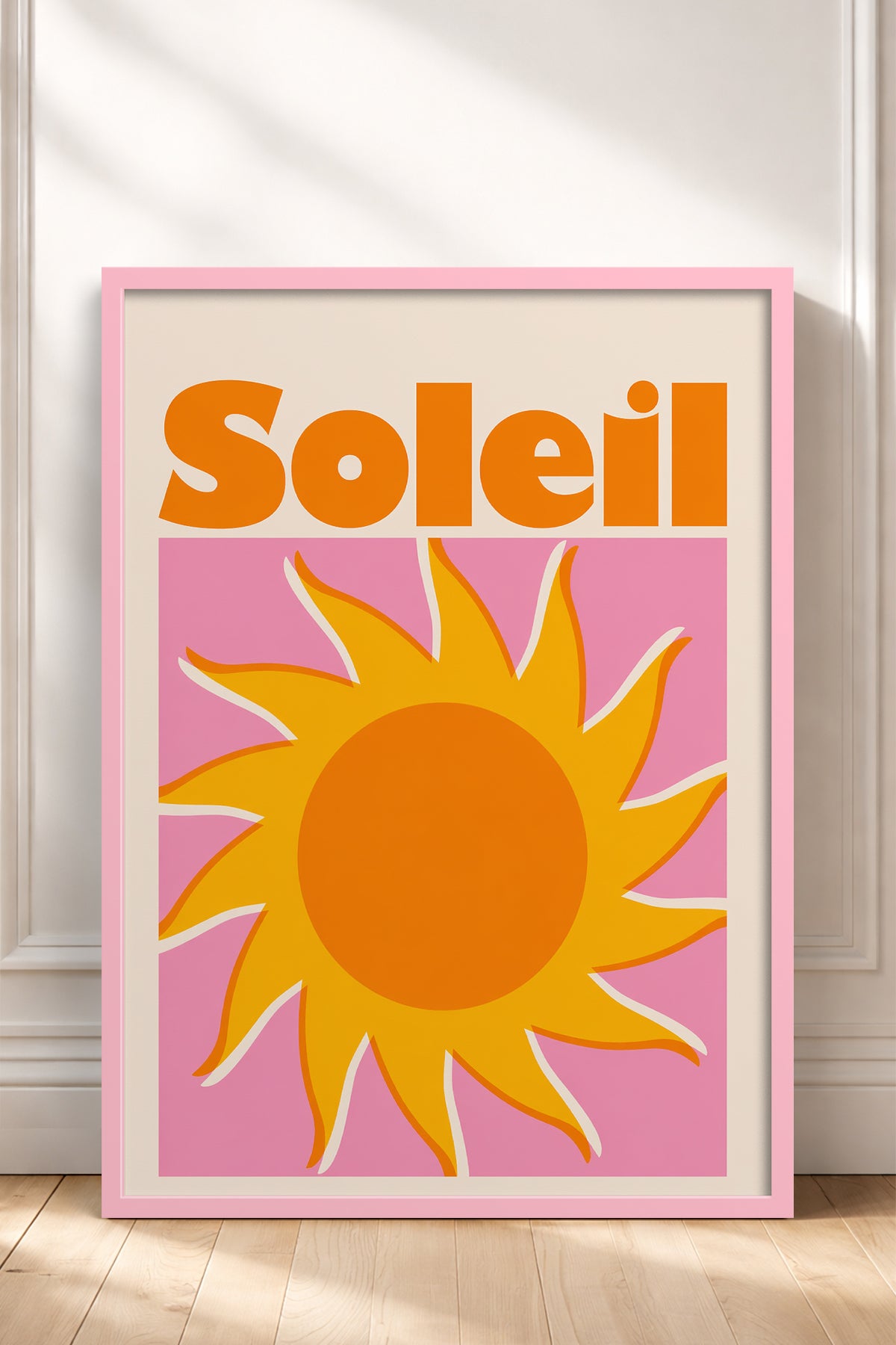 HOMEPACK Ahşap Çerçeveli Tablo Çerçeveli Poster Sanatsal Modern Duvar Dekoru BEK-8435