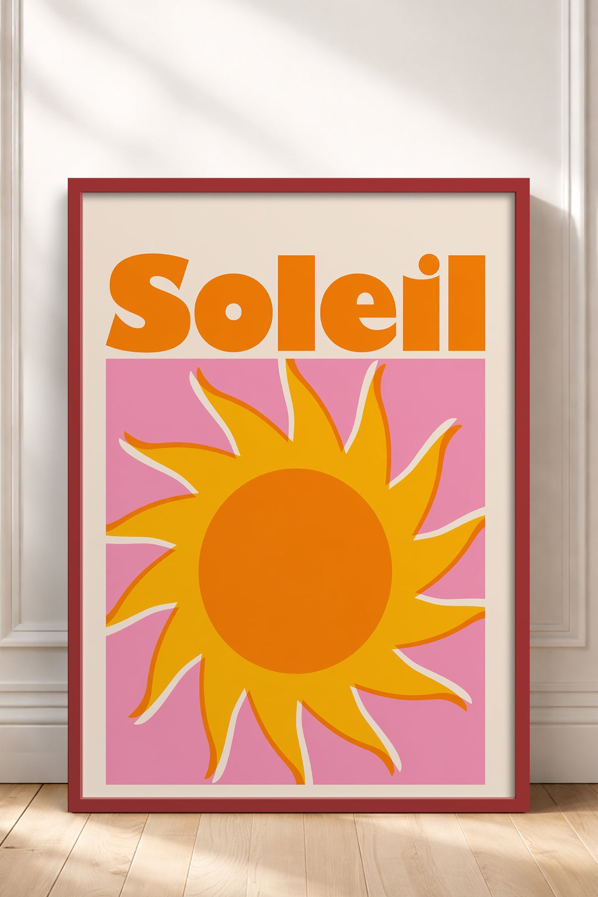 HOMEPACK Ahşap Çerçeveli Tablo Çerçeveli Poster Sanatsal Modern Duvar Dekoru BEK-8435