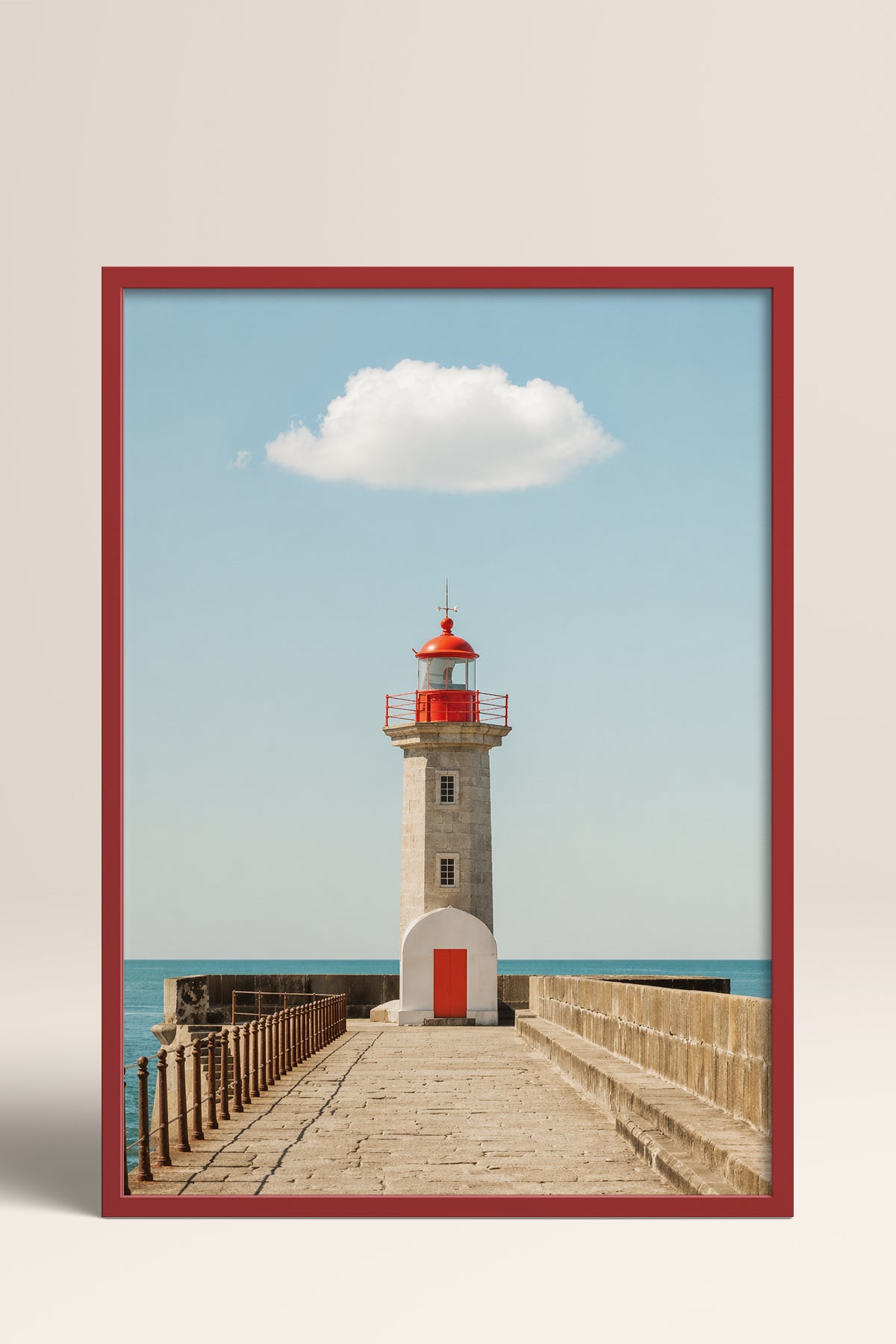 HOMEPACK Ahşap Çerçeveli Tablo Çerçeveli Poster Sanatsal Modern Duvar Dekoru BEK-8437