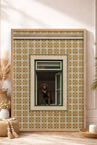 HOMEPACK Ahşap Çerçeveli Tablo Çerçeveli Poster Sanatsal Modern Duvar Dekoru BEK-8438