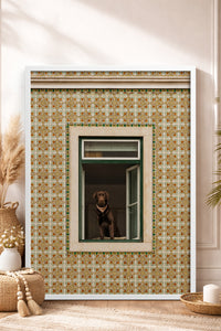 HOMEPACK Ahşap Çerçeveli Tablo Çerçeveli Poster Sanatsal Modern Duvar Dekoru BEK-8438