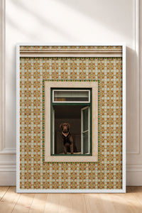 HOMEPACK Ahşap Çerçeveli Tablo Çerçeveli Poster Sanatsal Modern Duvar Dekoru BEK-8438