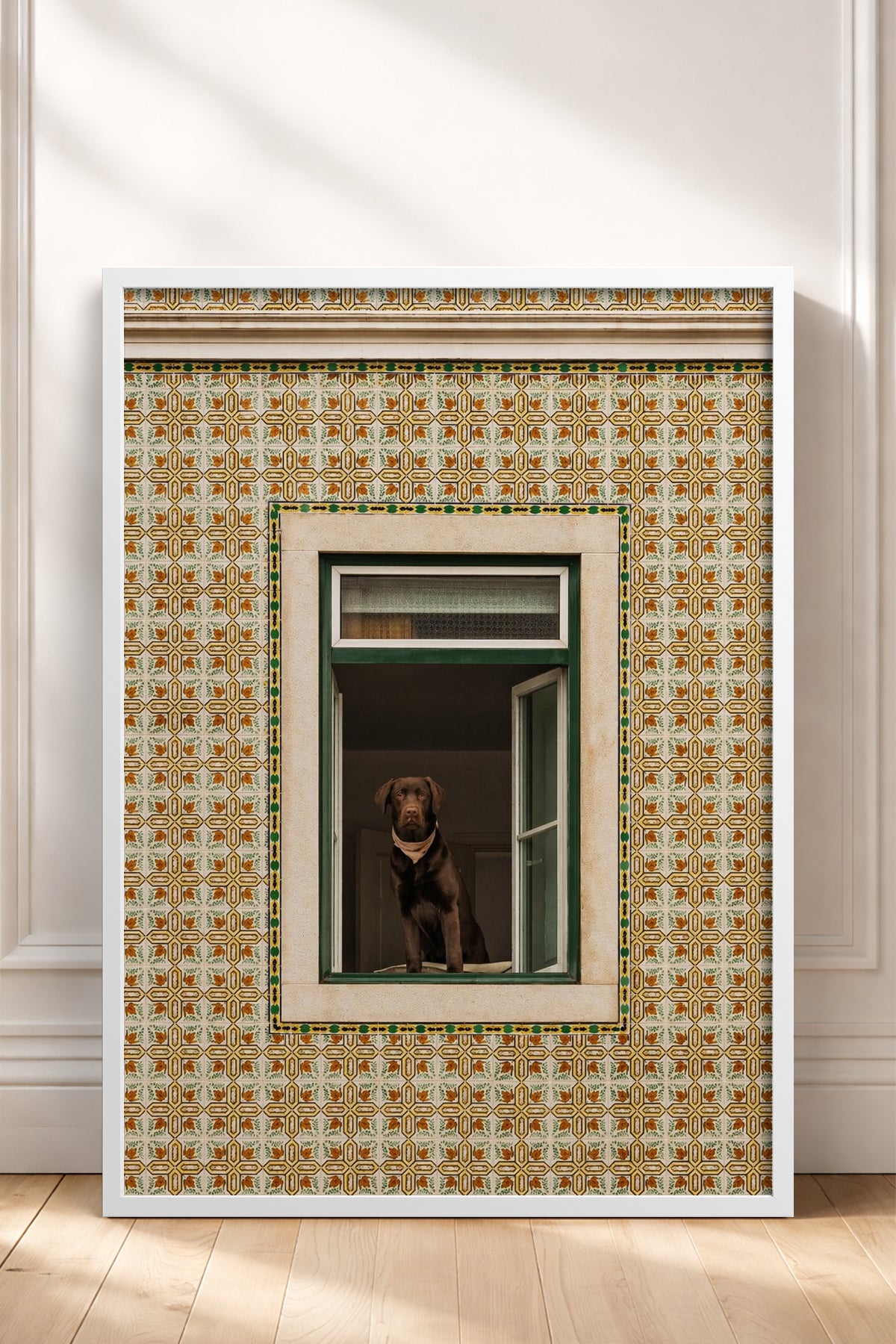 HOMEPACK Ahşap Çerçeveli Tablo Çerçeveli Poster Sanatsal Modern Duvar Dekoru BEK-8438