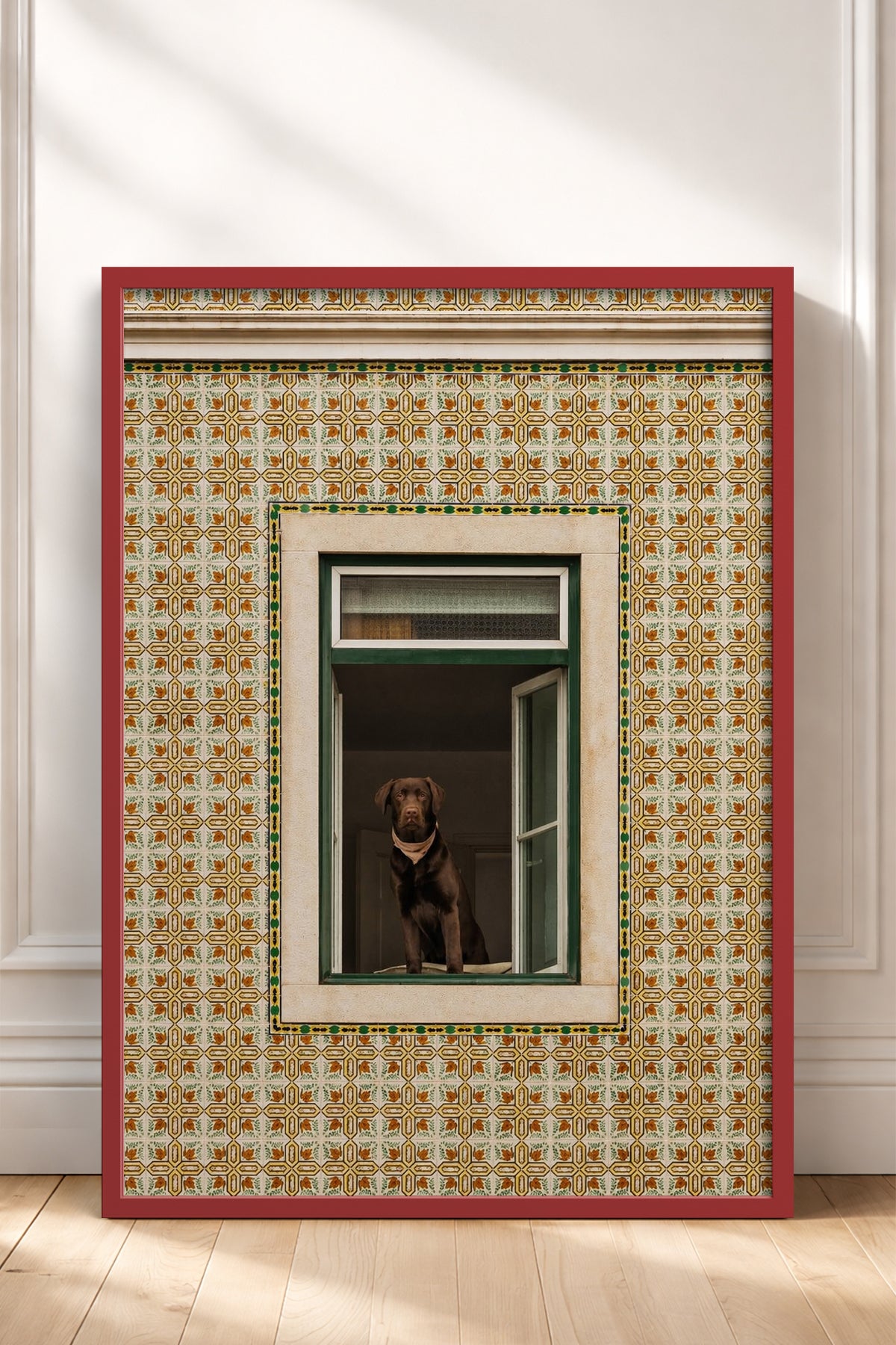 HOMEPACK Ahşap Çerçeveli Tablo Çerçeveli Poster Sanatsal Modern Duvar Dekoru BEK-8438