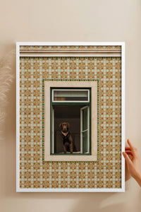 HOMEPACK Ahşap Çerçeveli Tablo Çerçeveli Poster Sanatsal Modern Duvar Dekoru BEK-8438
