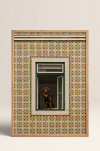 HOMEPACK Ahşap Çerçeveli Tablo Çerçeveli Poster Sanatsal Modern Duvar Dekoru BEK-8438