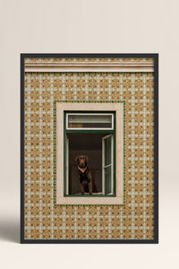HOMEPACK Ahşap Çerçeveli Tablo Çerçeveli Poster Sanatsal Modern Duvar Dekoru BEK-8438
