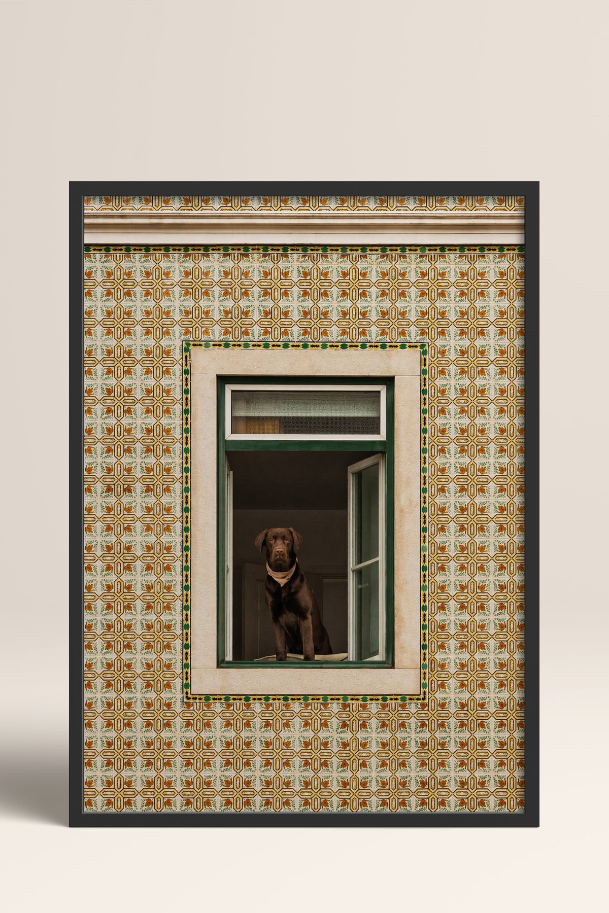 HOMEPACK Ahşap Çerçeveli Tablo Çerçeveli Poster Sanatsal Modern Duvar Dekoru BEK-8438