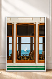 HOMEPACK Ahşap Çerçeveli Tablo Çerçeveli Poster Sanatsal Modern Duvar Dekoru BEK-8439