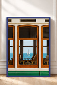 HOMEPACK Ahşap Çerçeveli Tablo Çerçeveli Poster Sanatsal Modern Duvar Dekoru BEK-8439