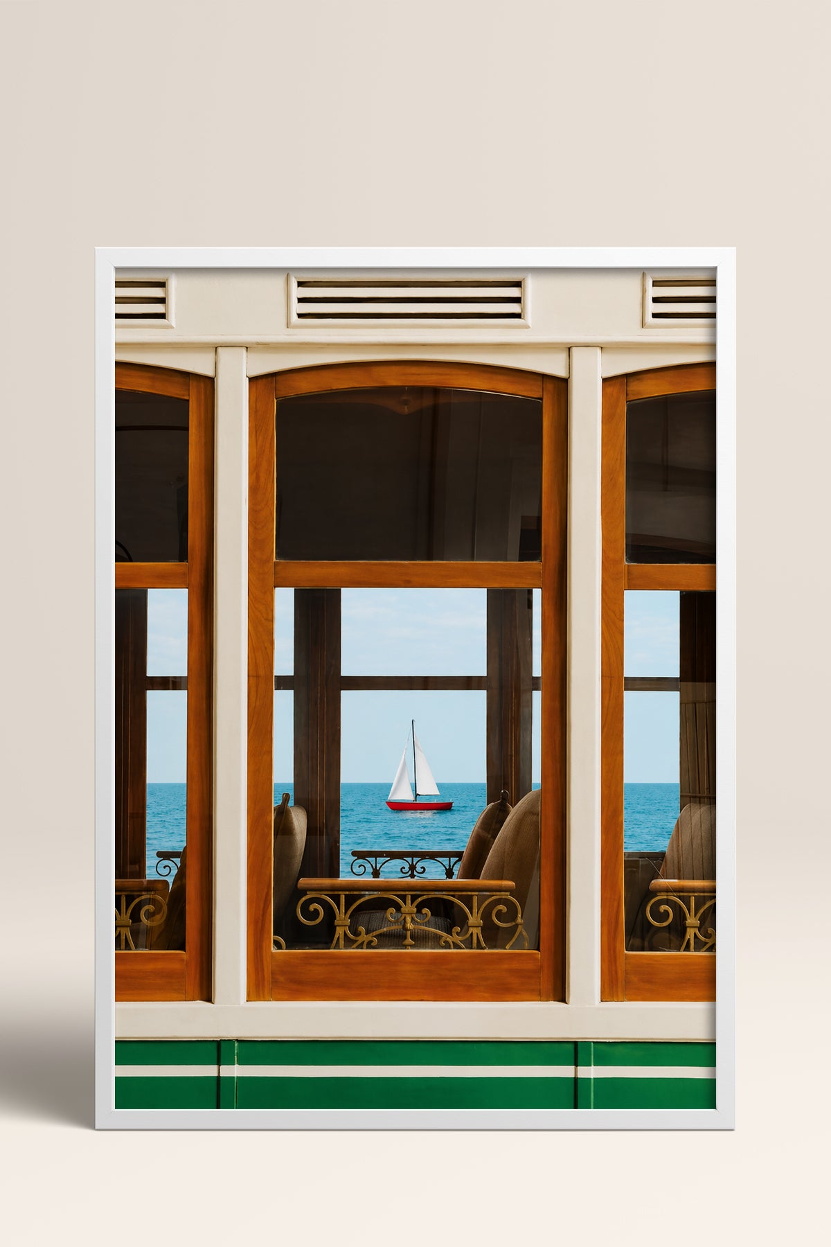 HOMEPACK Ahşap Çerçeveli Tablo Çerçeveli Poster Sanatsal Modern Duvar Dekoru BEK-8439