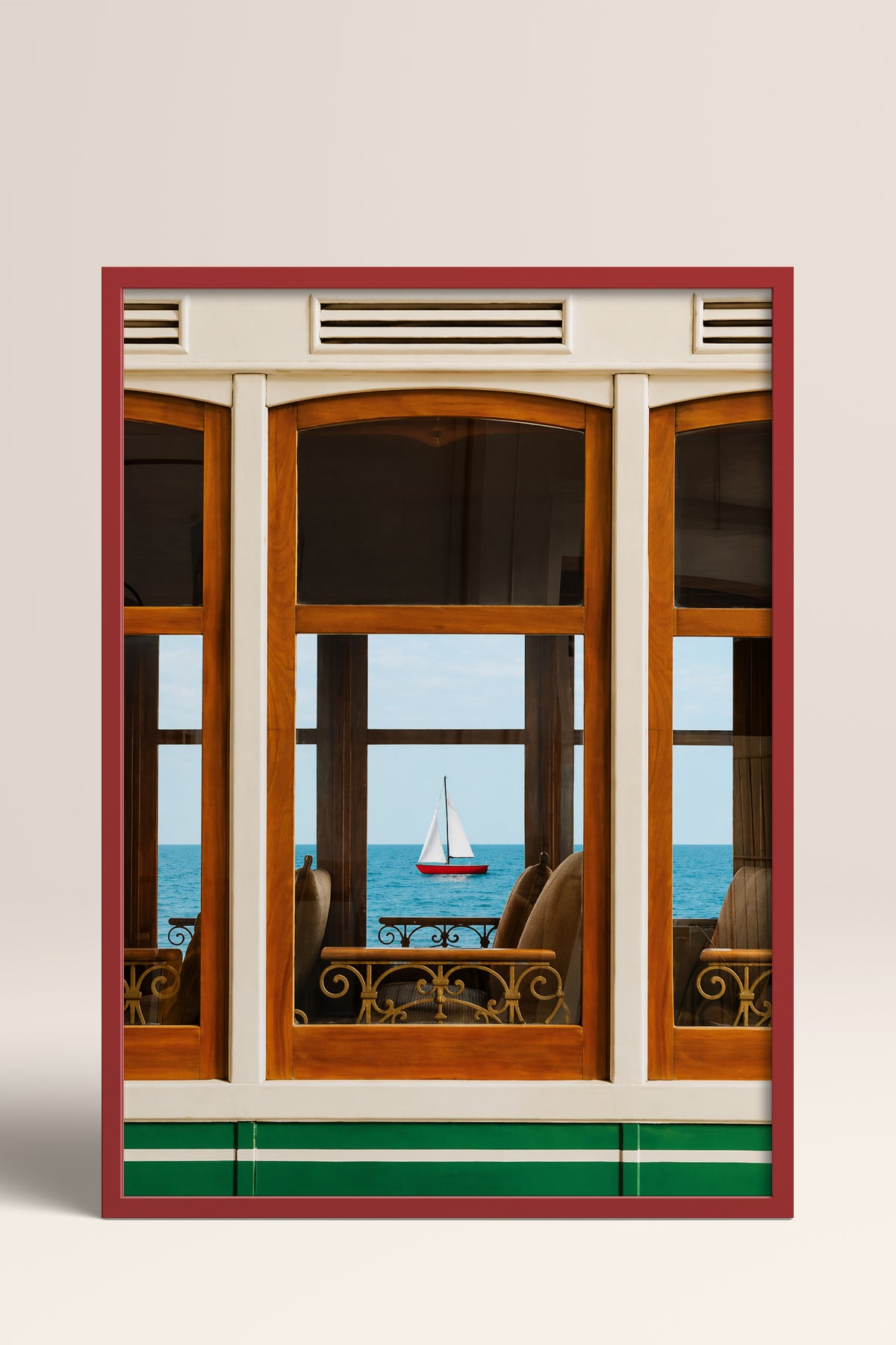 HOMEPACK Ahşap Çerçeveli Tablo Çerçeveli Poster Sanatsal Modern Duvar Dekoru BEK-8439
