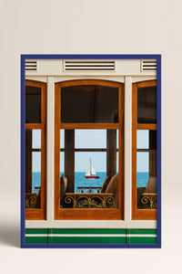 HOMEPACK Ahşap Çerçeveli Tablo Çerçeveli Poster Sanatsal Modern Duvar Dekoru BEK-8439