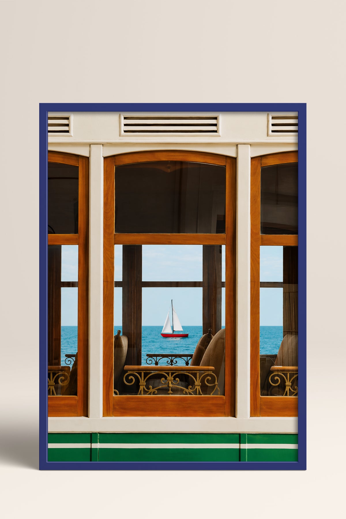 HOMEPACK Ahşap Çerçeveli Tablo Çerçeveli Poster Sanatsal Modern Duvar Dekoru BEK-8439