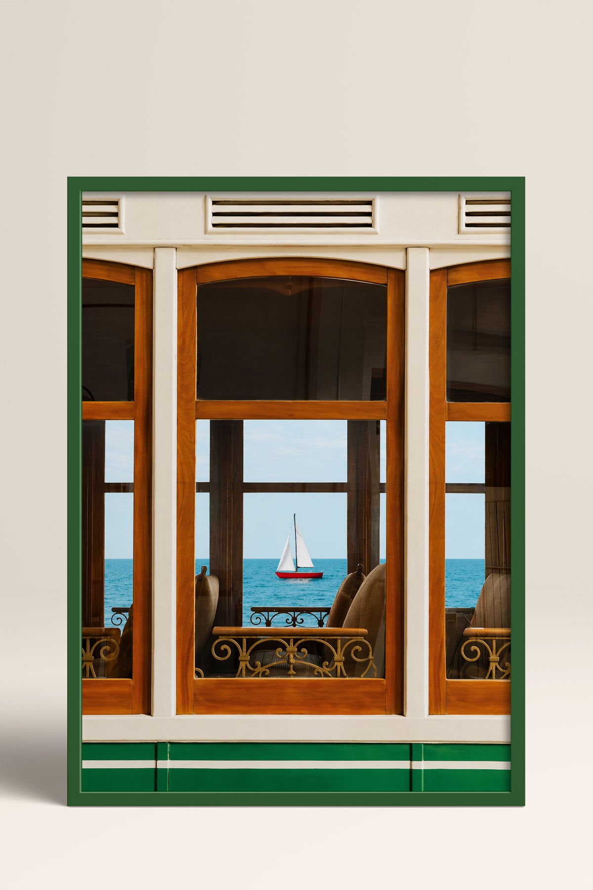 HOMEPACK Ahşap Çerçeveli Tablo Çerçeveli Poster Sanatsal Modern Duvar Dekoru BEK-8439