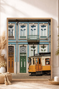 HOMEPACK Ahşap Çerçeveli Tablo Çerçeveli Poster Sanatsal Modern Duvar Dekoru BEK-8440