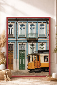 HOMEPACK Ahşap Çerçeveli Tablo Çerçeveli Poster Sanatsal Modern Duvar Dekoru BEK-8440