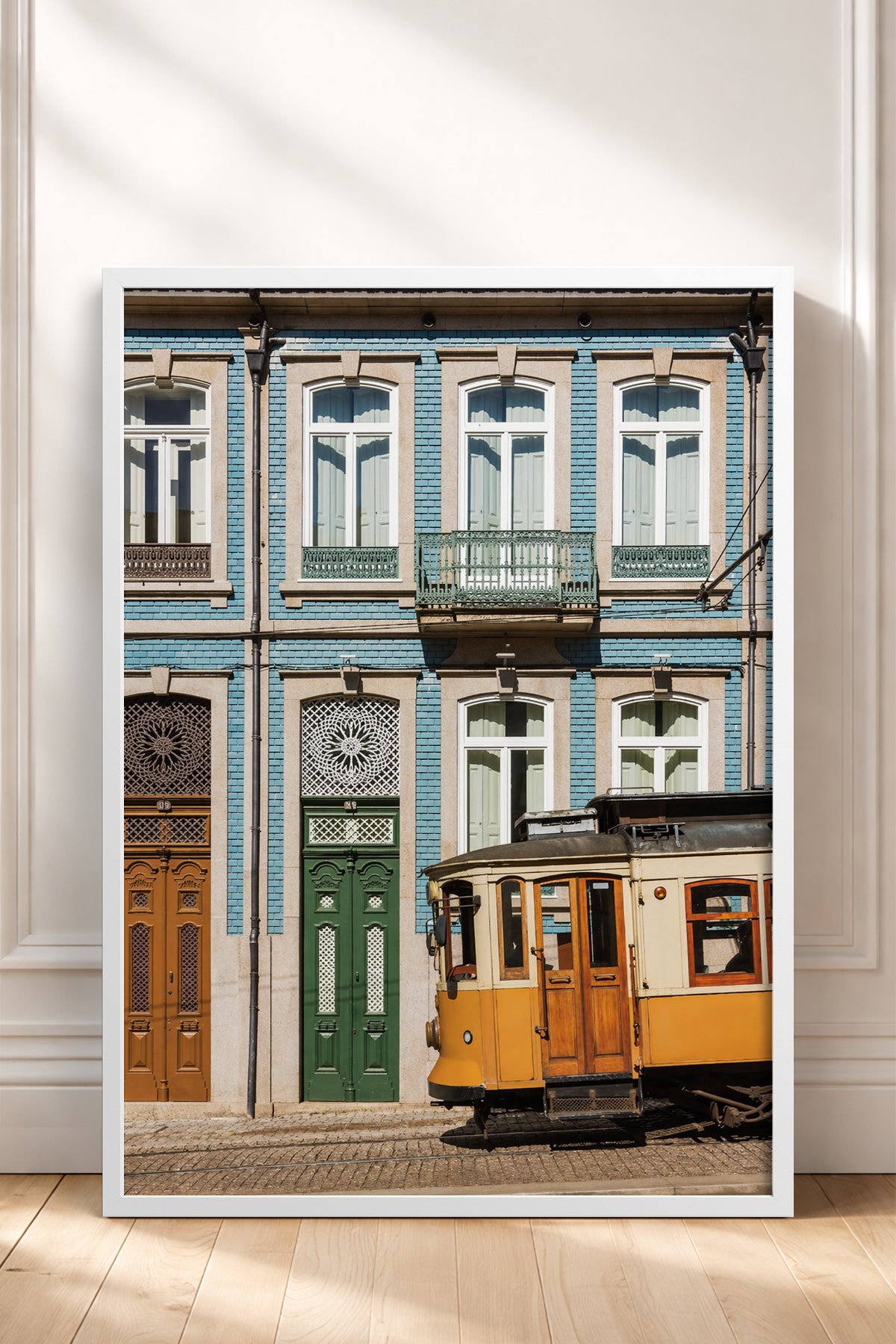HOMEPACK Ahşap Çerçeveli Tablo Çerçeveli Poster Sanatsal Modern Duvar Dekoru BEK-8440