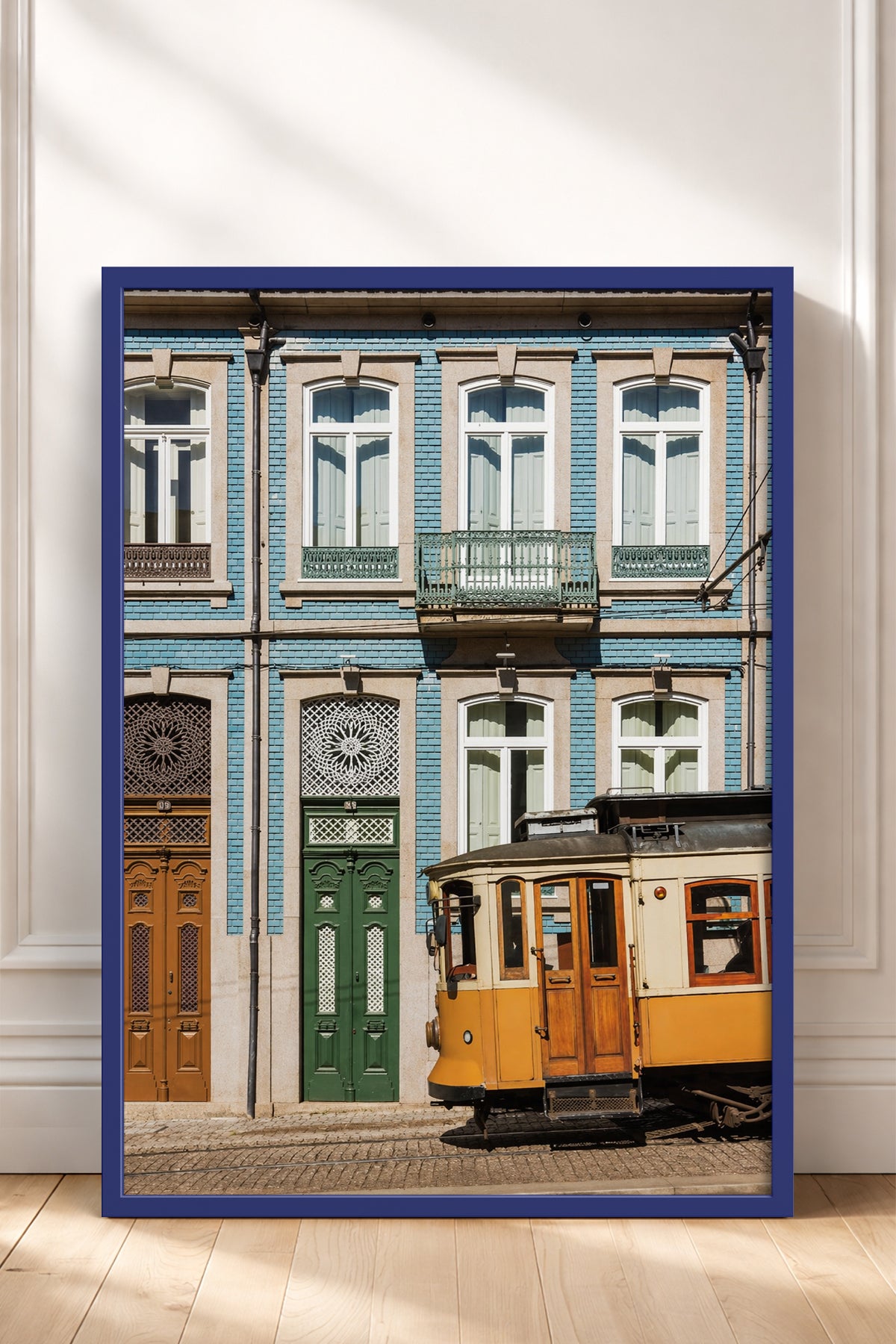 HOMEPACK Ahşap Çerçeveli Tablo Çerçeveli Poster Sanatsal Modern Duvar Dekoru BEK-8440