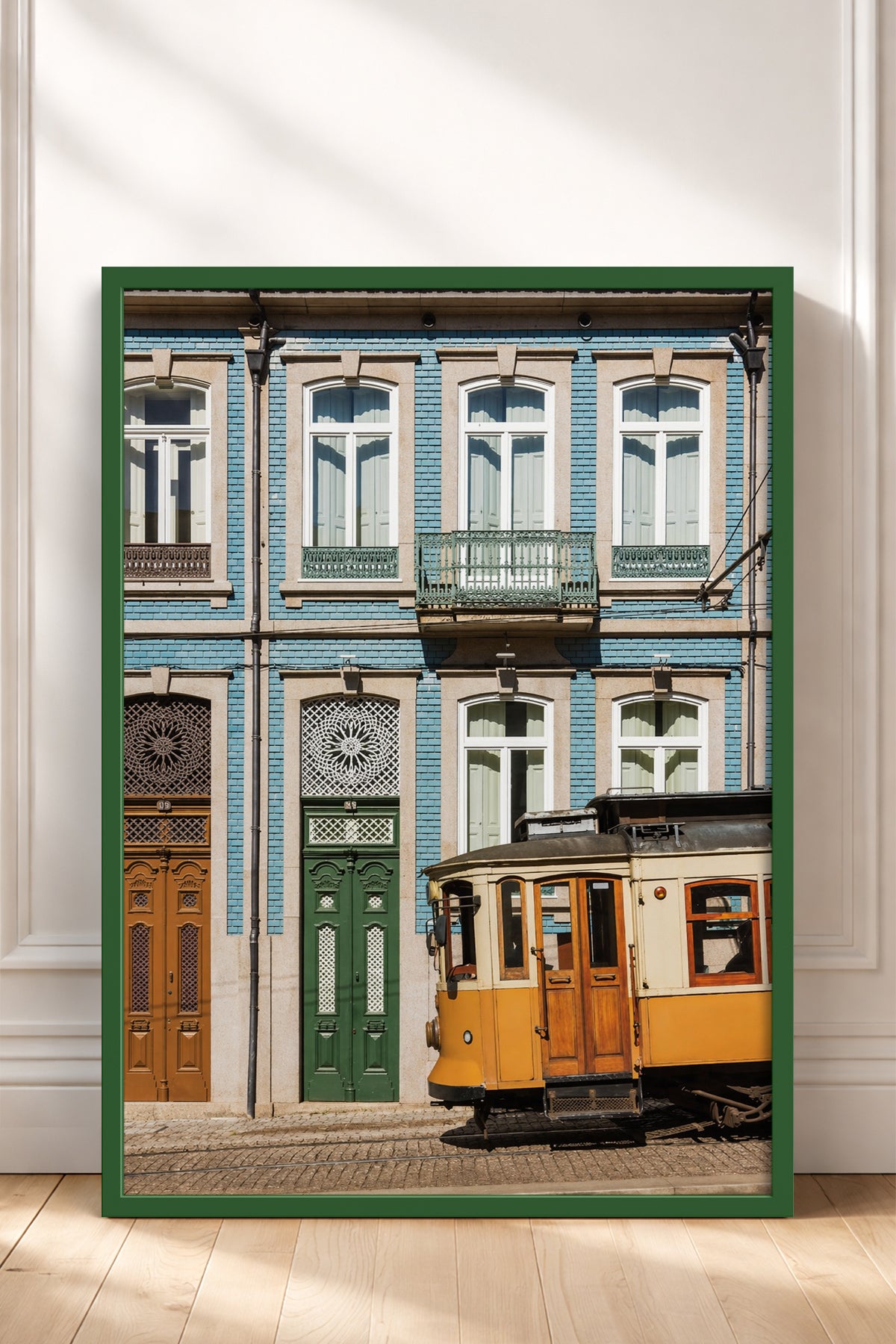 HOMEPACK Ahşap Çerçeveli Tablo Çerçeveli Poster Sanatsal Modern Duvar Dekoru BEK-8440
