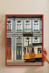 HOMEPACK Ahşap Çerçeveli Tablo Çerçeveli Poster Sanatsal Modern Duvar Dekoru BEK-8440